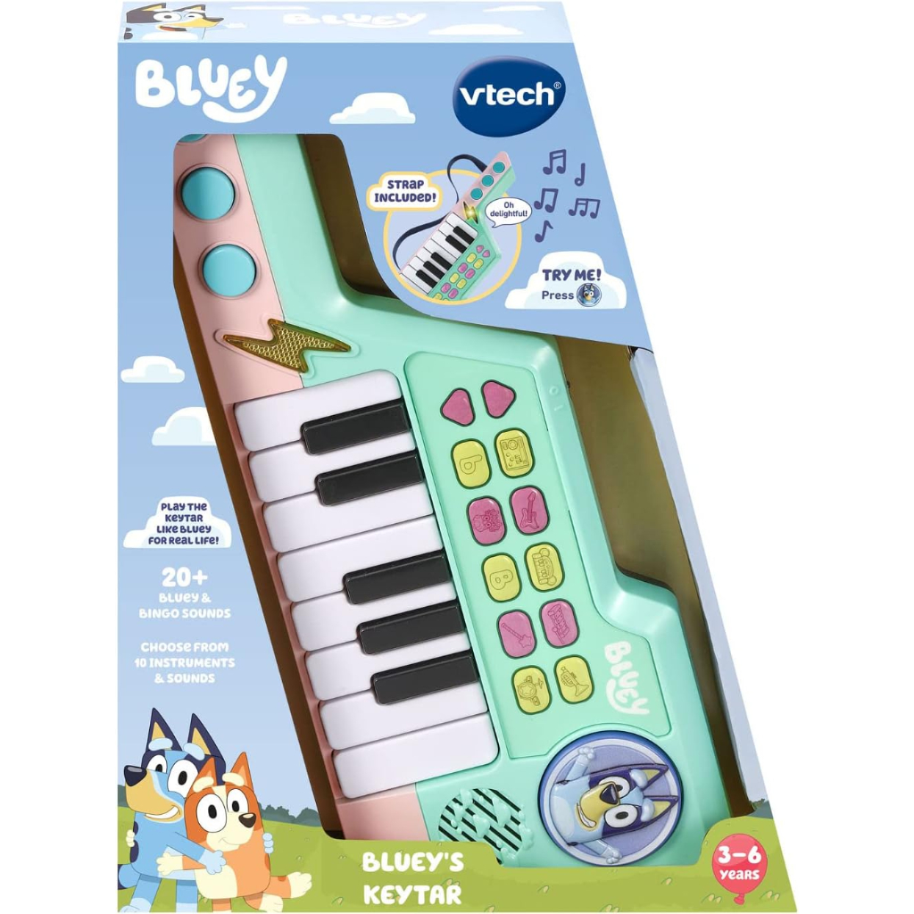vtech bluey bluey's keytar8