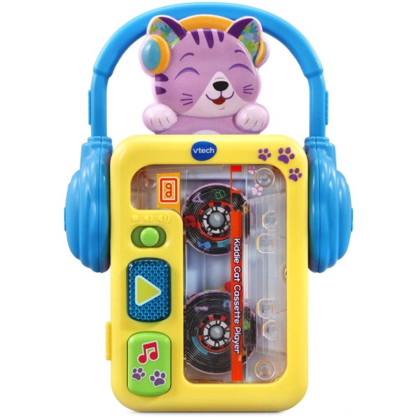 vtech kiddie cat cassette player small1