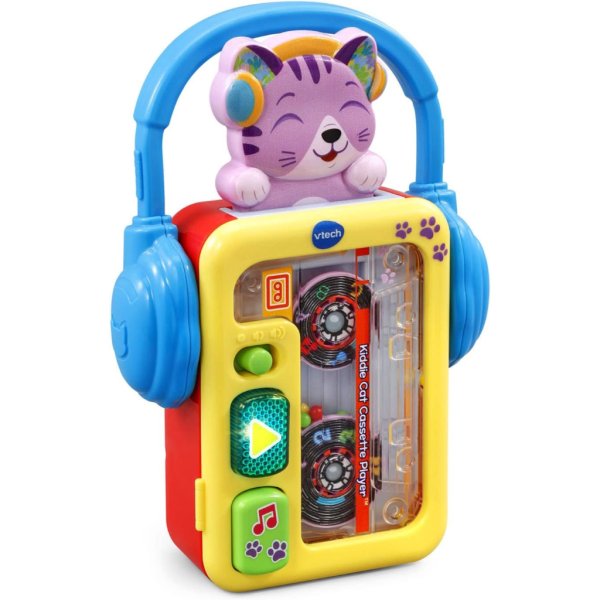 vtech kiddie cat cassette player small4