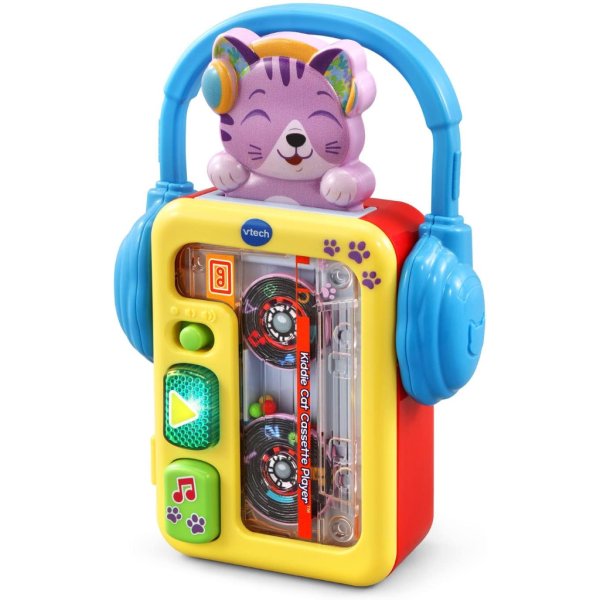 vtech kiddie cat cassette player small5