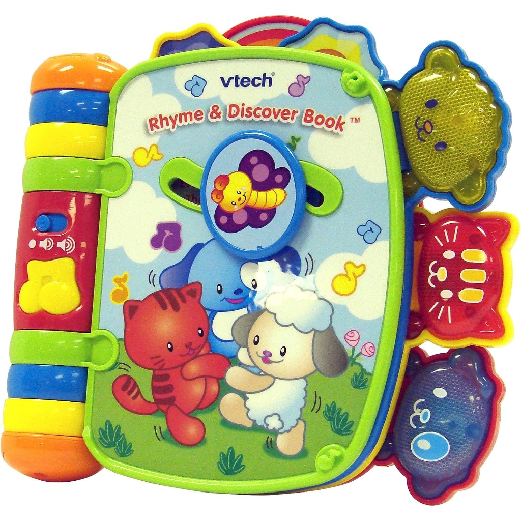 vtech rhyme and discover book