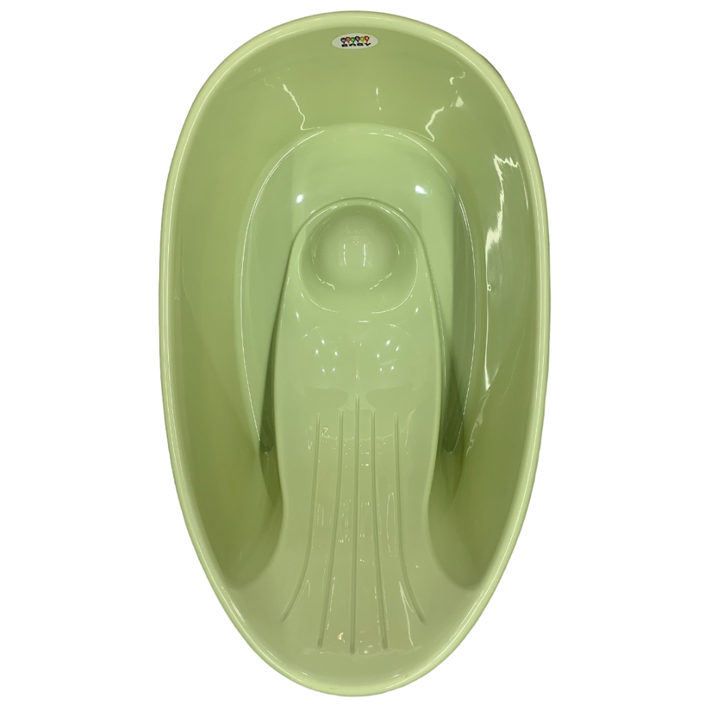 wonder baby bath tub green