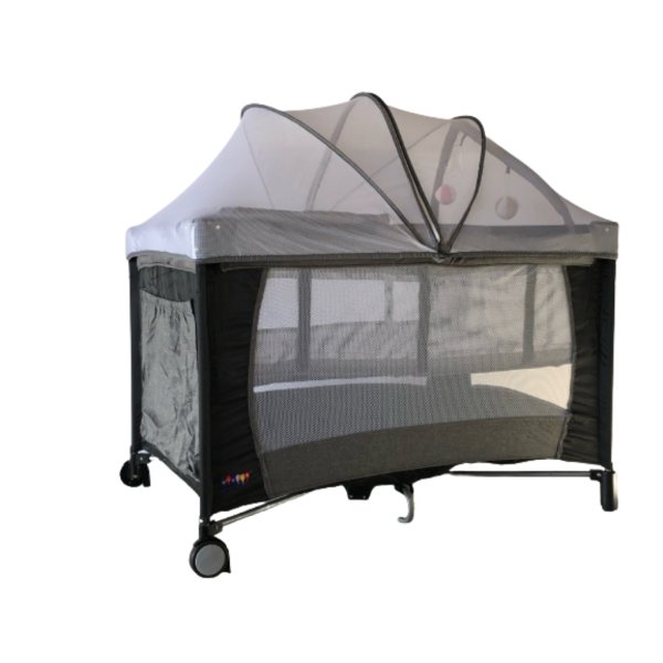 wonder baby playpen grey3