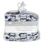 Petite L'amour  Blue 24 pack 9" x 9" Infant Washcloth