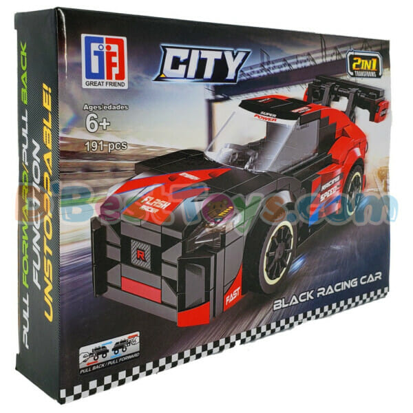 pull back 191pcs puzzle car red (2)