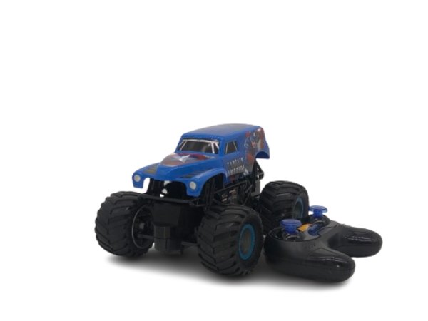 hotwheels monster trucks(captain america)