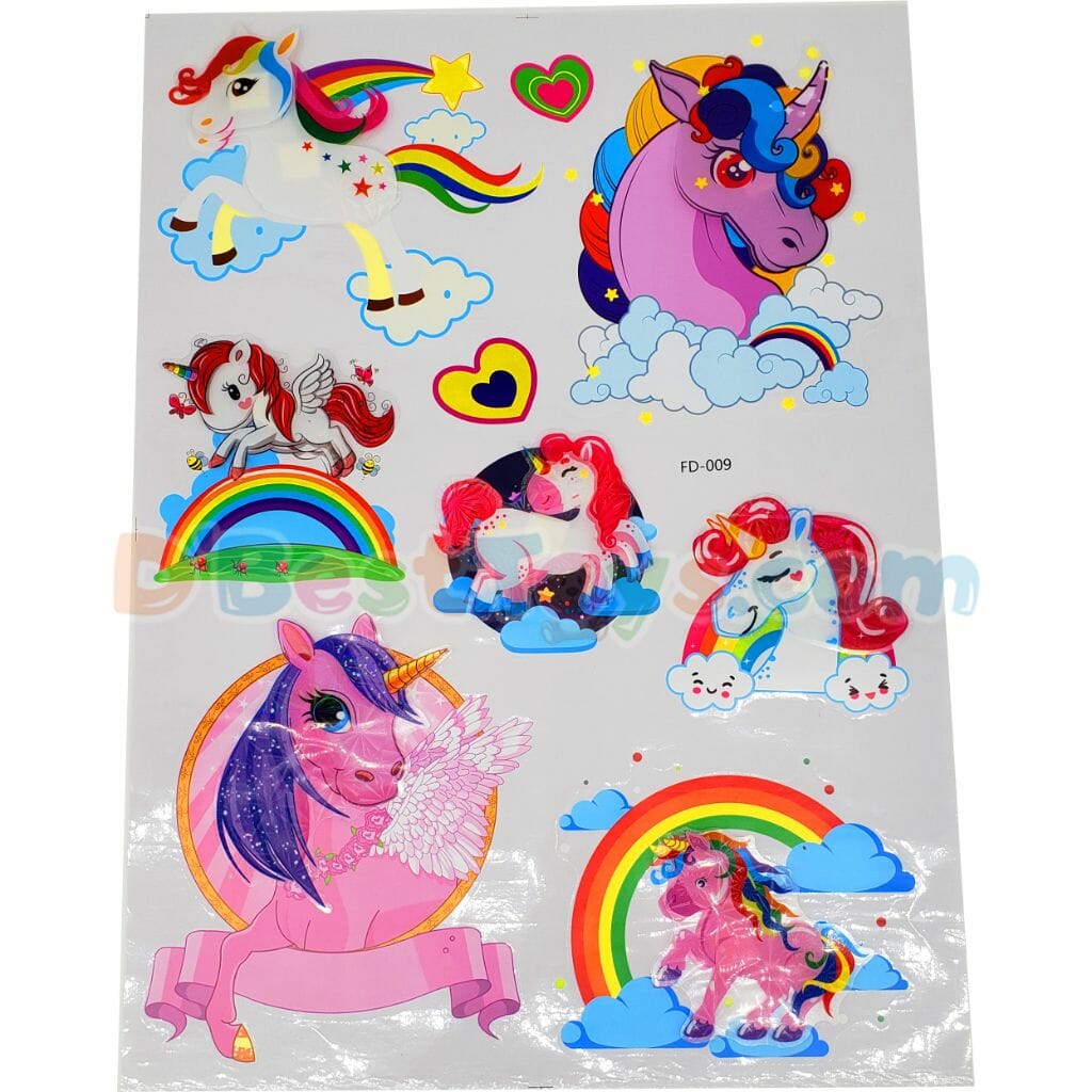 room decor self adhesive wallpaper – unicorn1