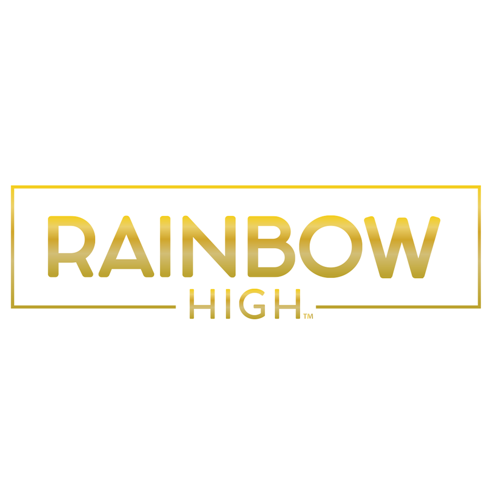 rainbow high logo square