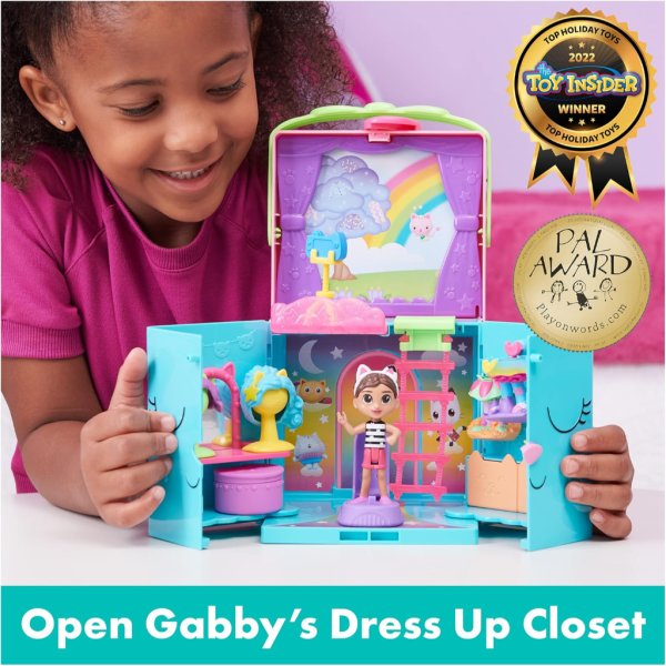gabby's dollhouse gabby girl dress up closet8