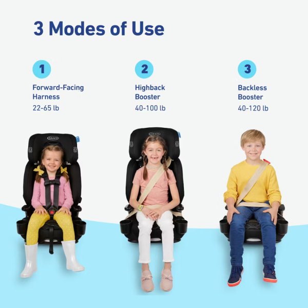 graco car seat harness booster nautilus 2.0 hex2