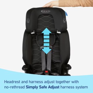 graco car seat harness booster nautilus 2.0 hex6