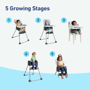 graco high chair made2grow 5 in 1 hudson2