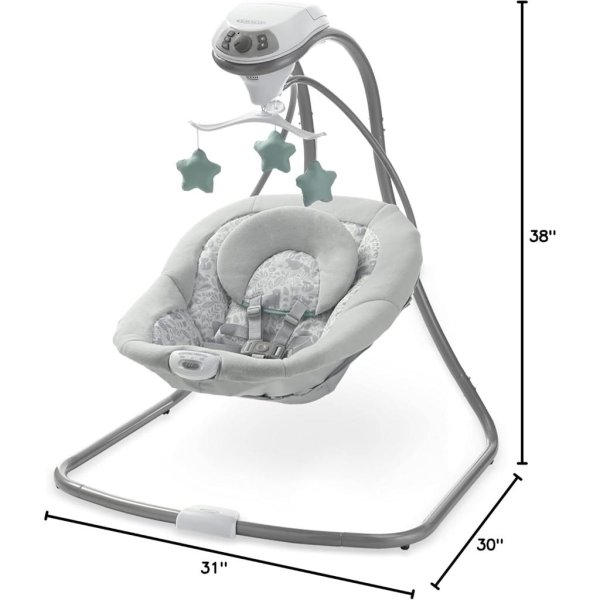 graco swing simple sway ivy7