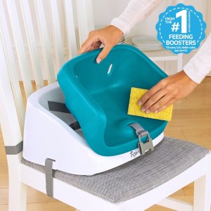 ingenuity smartclean toddler booster peacock blue2
