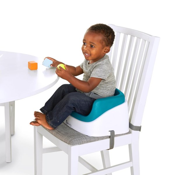 ingenuity smartclean toddler booster peacock blue3