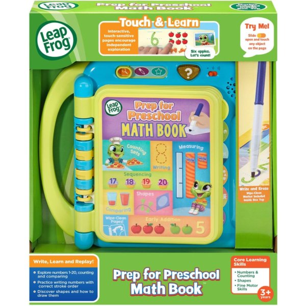 leapfrog prep for preschool math book4