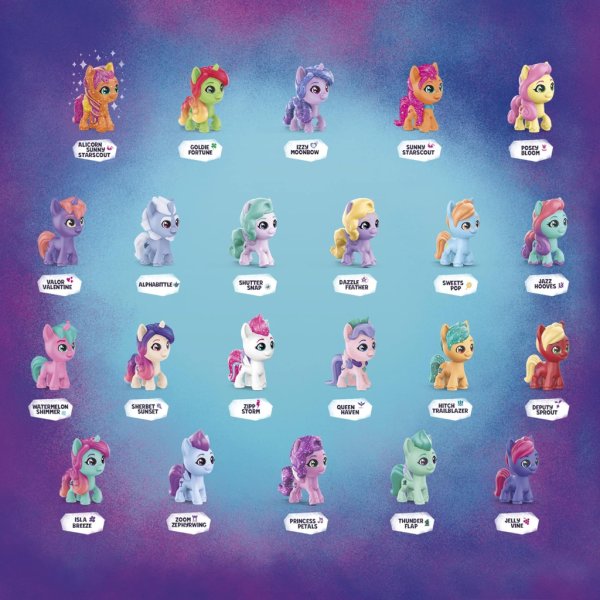 my little pony mini world magic meet the minis collection set10