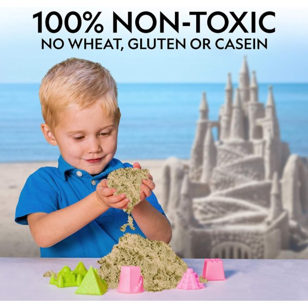 national geographic 6 lb. play sand combo pack 2 lbs.7