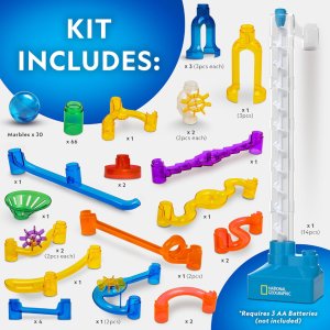 national geographic marble run with motorized elevator1