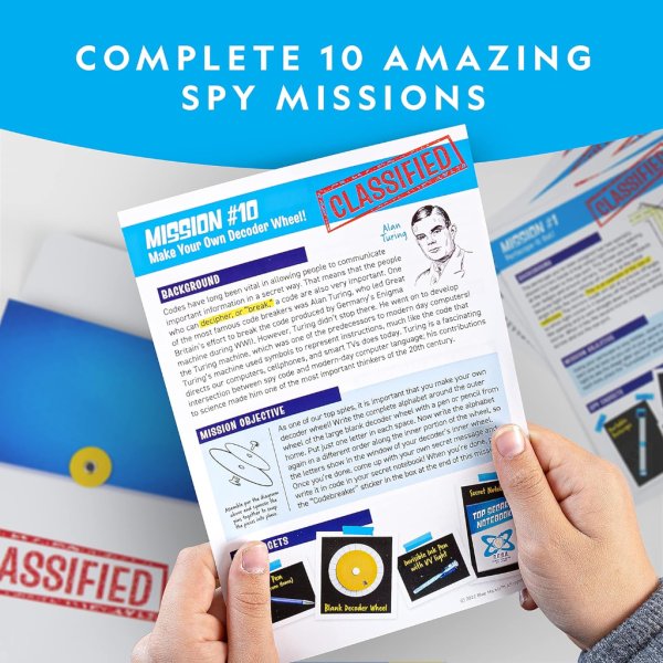 national geographic spy science kit kids spy activity set4