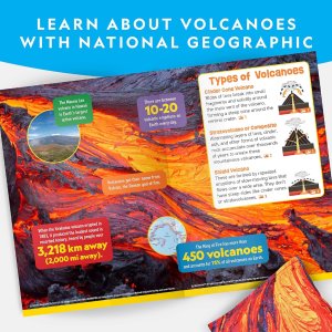 national geographic volcano bean bag toss backyard game set7