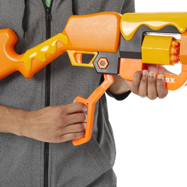 nerf roblox adopt me!: bees! lever action dart blaster6