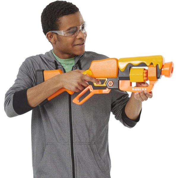 nerf roblox adopt me!: bees! lever action dart blaster8