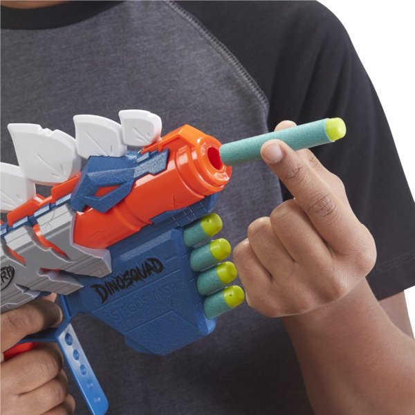 nerf dinosquad dino clash pack, includes 2 blasters1