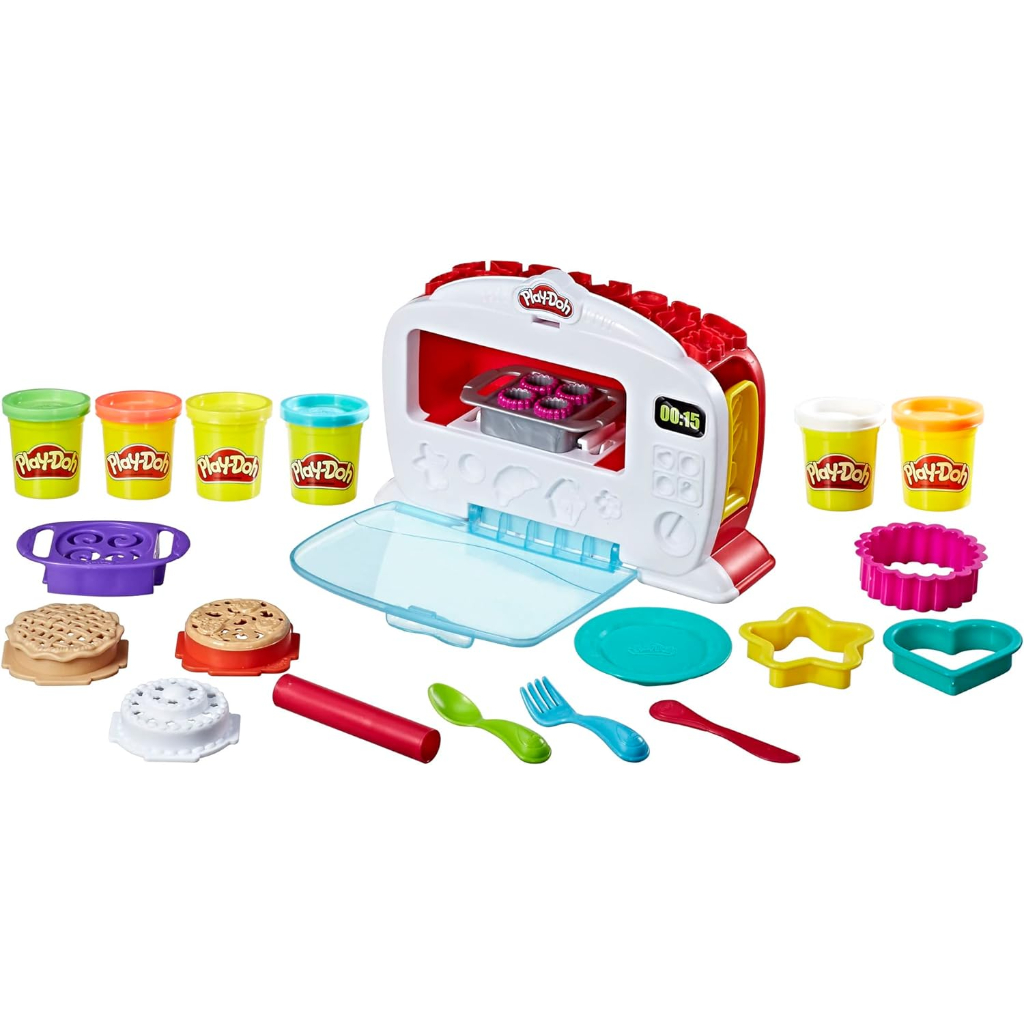 play doh kitchen creations magical oven play food set12