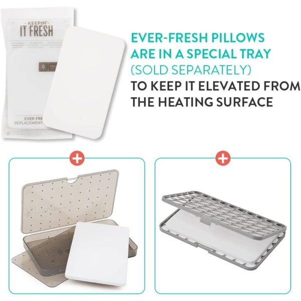 prince lionheart ever fresh wipe warmer replacement pillows6
