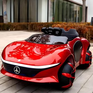 red remote control ride on4
