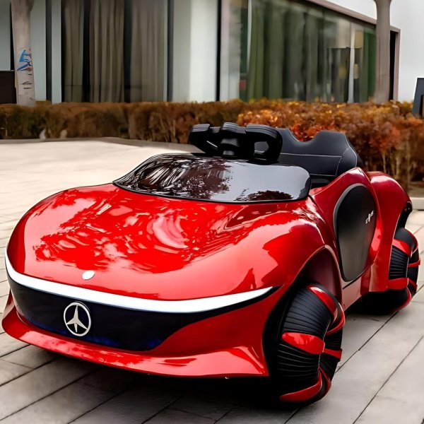 red remote control ride on4
