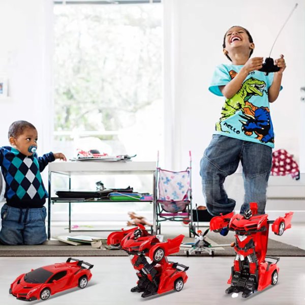 remote control six way one click deformation rambo simulation car1