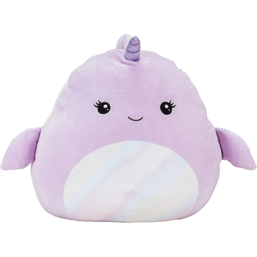 squishmallows official kellytoy plush 16 naomi the narwhal1