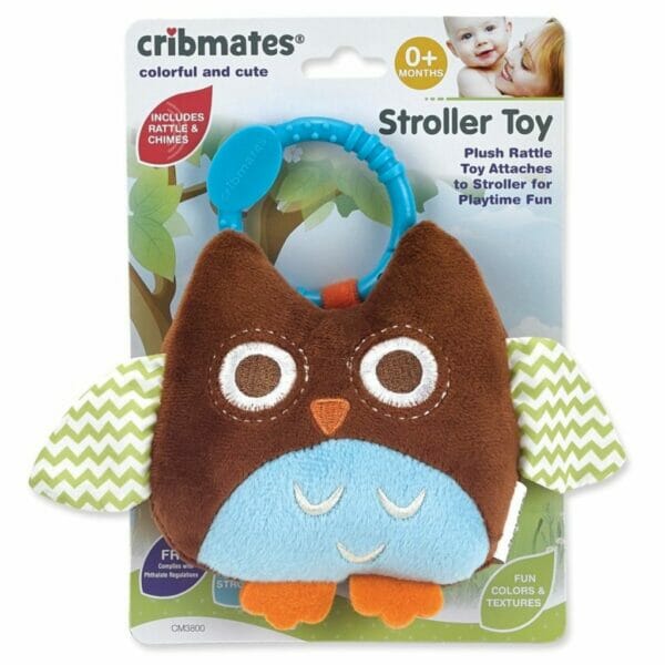 stroller toy owl
