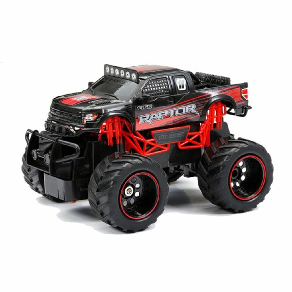 scale rc ff truck ford raptor silver
