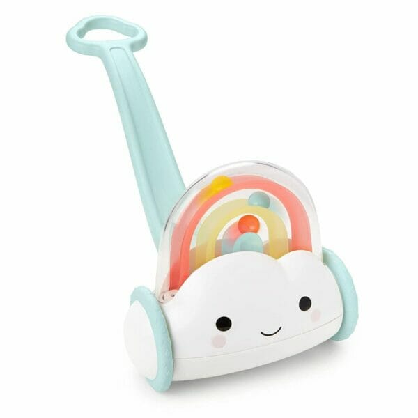 skip hop sit to stand learning push toy silver lining cloud