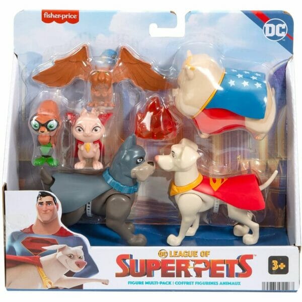 super pets figure multi pack3
