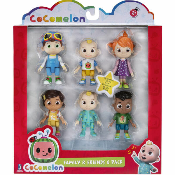 CoComelon Official Friends 6 Figure Pack