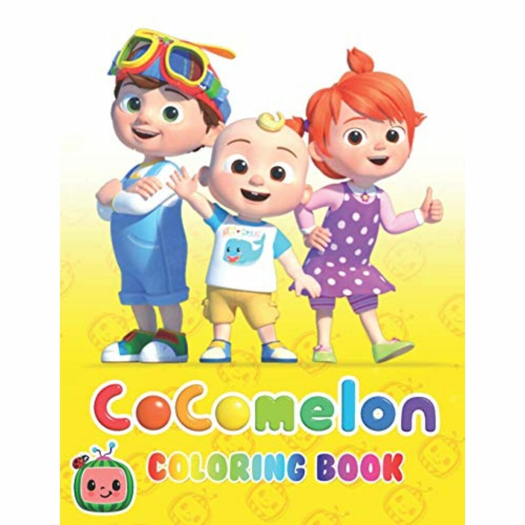 Cocomelon Coloring Book Shapes Coloring Pages Dbest Toys