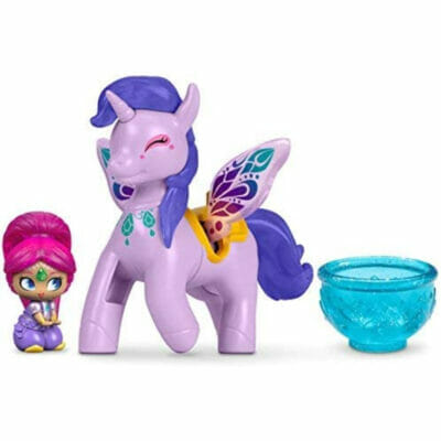 Fisher-Price Nickelodeon Shimmer & Shine Zahramay Skies, Teenie Genies Shimmer & Zahracorn [Color/styles may vary]