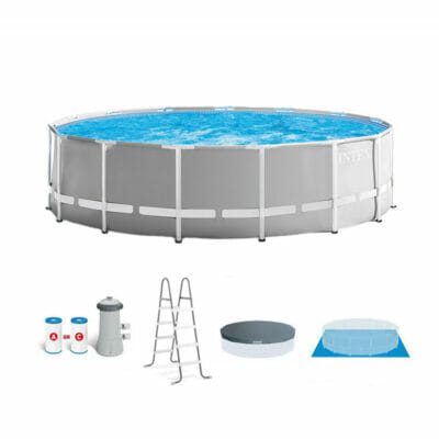 Intex Prism Frame Premium Pool Set 15’x48″ w/Filter Pump