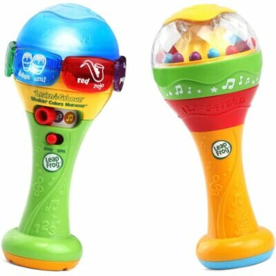 LeapFrog Learn & Groove Shakin' Colors  Maracas,Multicolor
