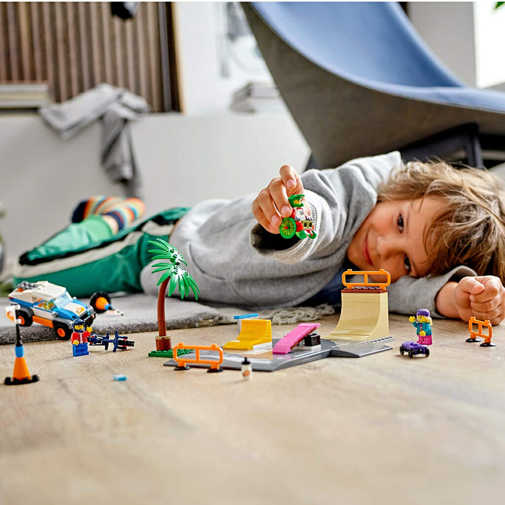 LEGO City Skate Park 60290 Building Kit; Cool Building Toy for Kids
