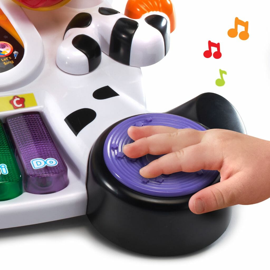 VTech Zoo Jamz Piano Zebra 4in1 Instrument With Microphone D