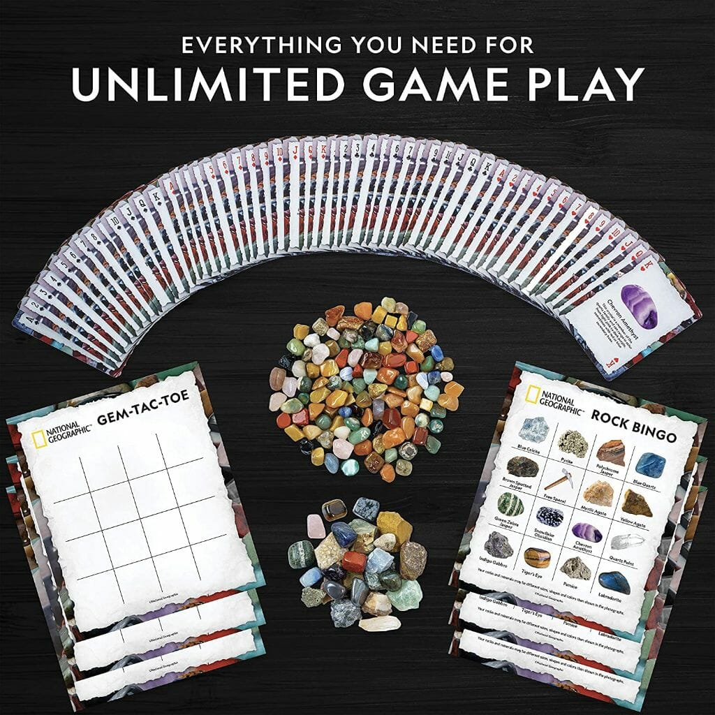 NATIONAL GEOGRAPHIC Rock Bingo Game (6)